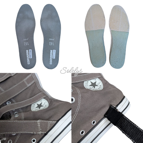 Converse 2012 XXHI 7 Strap Buckle Zipper Knee High Sneaker Boot M9.5 W11.5 RARE - Picture 8 of 14